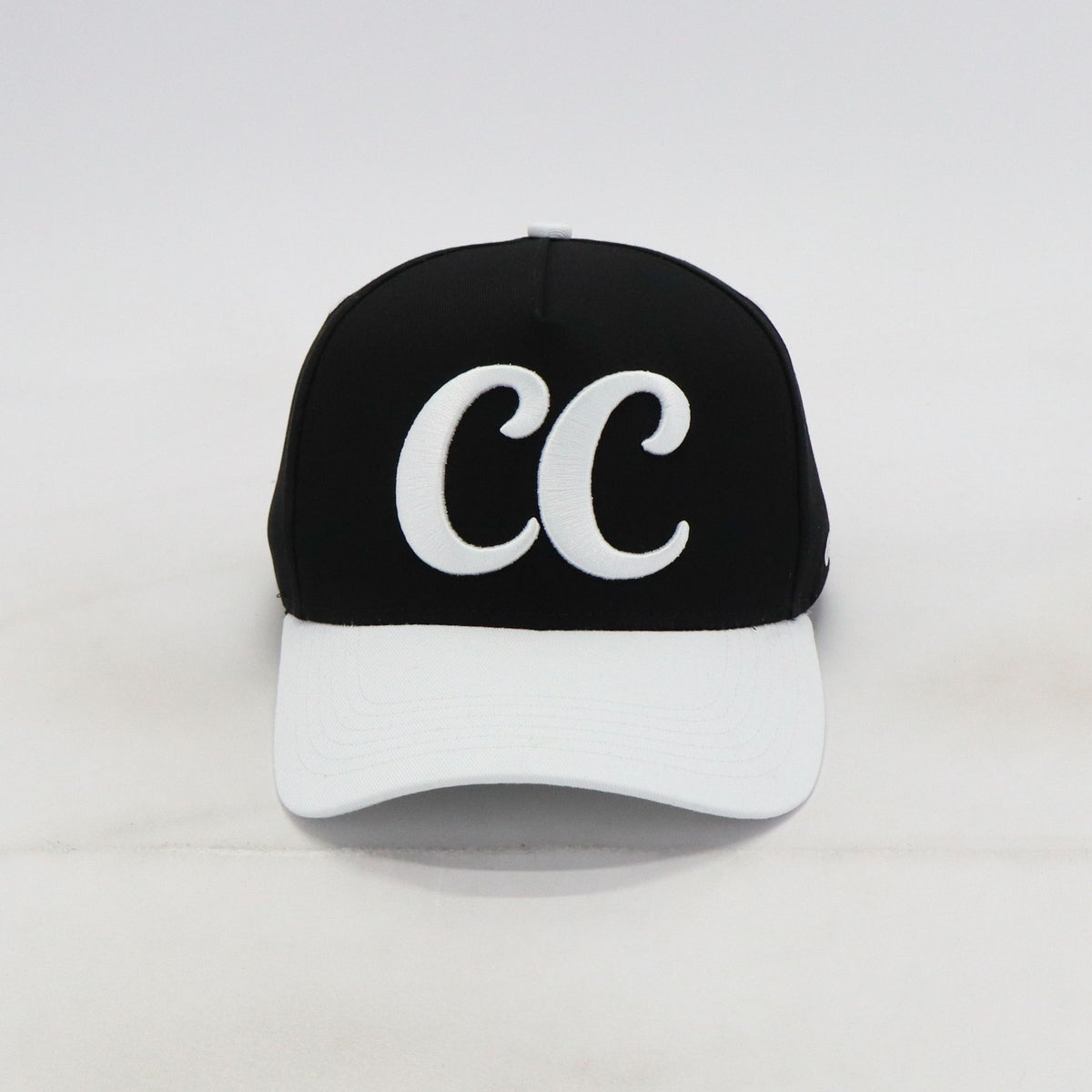 Black Cap with White CC Embroidery Chanel CC Black Baseball Cap with Coco Bead Embroidery (Sold  main image 3